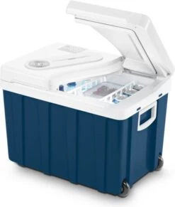 Mobicool MQ40W Thermo-elektrische Koelbox - 39 Liter - 12V / 230V - Blauw -Gekoelde Tassen Winkel 1018x1200 1