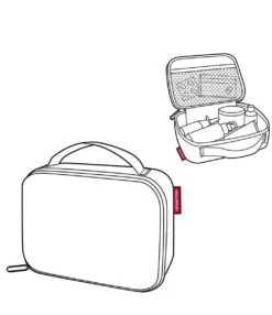 Reisenthel Thermocase Lunchbox - 1,5L - Dots Zwart -Gekoelde Tassen Winkel 1038x1200 5