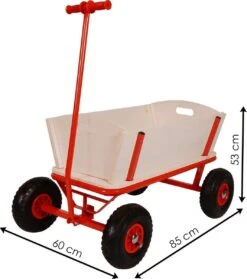 Benson Bolderkar - Bolderwagen Hout - Strandwagen - Kinderen - Boodschappenkar -Gekoelde Tassen Winkel 1064x1200 3