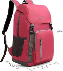 Tourit - Koeltas Rugzak (25L) - Geschikt Voor 21 Blikjes - Lunchtas Voor Dames En Heren - Rood 10 Tourit - Koeltas Rugzak (25L) - Geschikt Voor 21 Blikjes - Lunchtas Voor Dames En Heren - Rood -Gekoelde Tassen Winkel 1071x1200