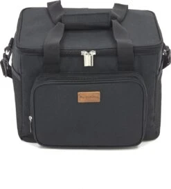 Packaway 4 Laags Geïsoleerde Koeltas - Lunchtas 15 Liter - Zwart -Gekoelde Tassen Winkel 1083x1200