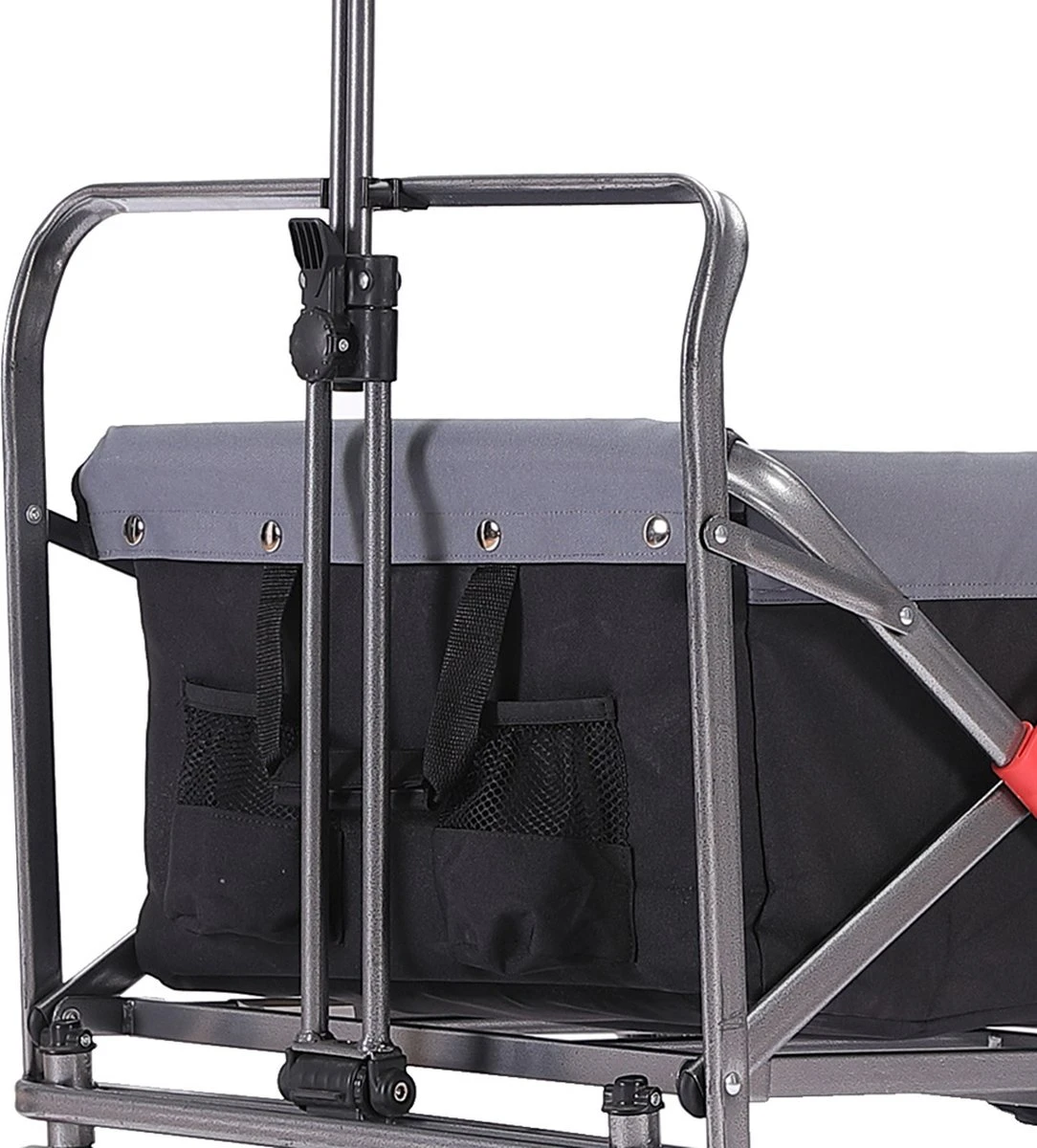 AREBOS Opvouwbare Steekwagen Met Telescopische Stang Draagvermogen 100 Kg 12 AREBOS Opvouwbare Steekwagen Met Telescopische Stang Draagvermogen 100 Kg - Afbeelding 12