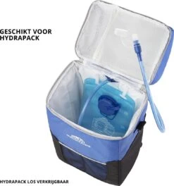 Dutch Mountains Koeltas Rugzak | Cooler Backpack 20 Liter | Picknicktas | Lunchtas | Koelrugzak | Strandtas | Blauw -Gekoelde Tassen Winkel 1122x1200