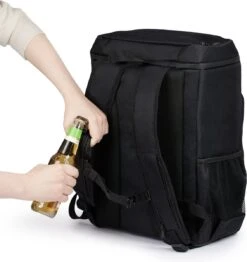 Sunflake Koelrugzak Groot - Lunchtas - Koeltas Backpack Voor Dames & Heren - Zwart -Gekoelde Tassen Winkel 1131x1200