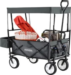 Monzana Bolderkar Opvouwbaar - 100 Liter - Met Afneembaar Dak Grijs 16 Monzana Bolderkar Opvouwbaar - 100 Liter - Met Afneembaar Dak Grijs -Gekoelde Tassen Winkel 1148x1200 6