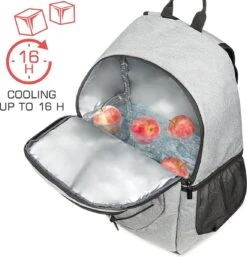 Bomoe Koeltas Rugzak IceBreezer KR45 Koelrugzak Grijs 45x19x33 Cm - 25 Liter 16 Bomoe Koeltas Rugzak IceBreezer KR45 Koelrugzak Grijs 45x19x33 Cm - 25 Liter -Gekoelde Tassen Winkel 1153x1200
