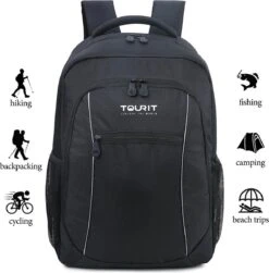 Koelrugtas - 23L - Wandelrugzak - Dagrugzak - Outdoor Rugzak - Dames & Heren - Zwart -Gekoelde Tassen Winkel 1179x1200