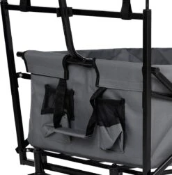 AREBOS Handwagen Vouwbare Dak Handwagen Vouwbare Trolley Uitrustingswagen Grijs -Gekoelde Tassen Winkel 1183x1200 3