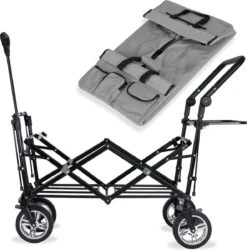 Rijoka Luxe Opvouwbare Bolderkar/Bolderwagen | Met Dakje En Draagtas | Grijs -Gekoelde Tassen Winkel 1186x1200 1