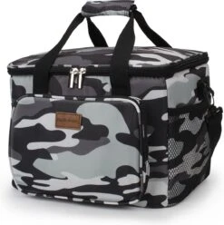 Packaway 4 Laags Geïsoleerde Koeltas - Lunchtas 15 Liter - Camouflage Grijs -Gekoelde Tassen Winkel 1195x1200 2