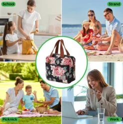 Brisby 4 Laags Geïsoleerde Koeltas - Lunchtas 4 Liter - Bloemetjes 17 Brisby 4 Laags Geïsoleerde Koeltas - Lunchtas 4 Liter - Bloemetjes -Gekoelde Tassen Winkel 1197x1200 5