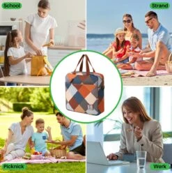 Brisby 4 Laags Geïsoleerde Koeltas - Lunchtas 7 Liter - Blok -Gekoelde Tassen Winkel 1197x1200 6