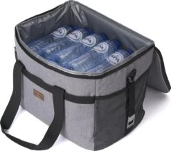 Packaway 4 Laags Geïsoleerde Koeltas - Lunchtas 30 Liter - Grijs -Gekoelde Tassen Winkel 1200x1062