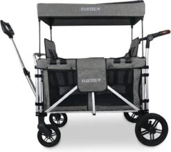 FUXTEC Bolderkar FX-CTXL900 - Premium Grijs - Nu Voor Maximaal 4 Kinderen -Gekoelde Tassen Winkel 1200x1069