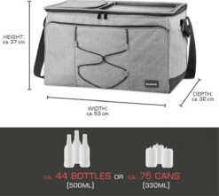 Bomoe Opvouwbare Koeltas IceBreezer KT53 - Koelbox Voor Onderweg - 53x37x32 Cm - 52 Liter - Picknicktas Perfect Voor Barbecues Of Festivals 11 Bomoe Opvouwbare Koeltas IceBreezer KT53 - Koelbox Voor Onderweg - 53x37x32 Cm - 52 Liter - Picknicktas Perfect Voor Barbecues Of Festivals -Gekoelde Tassen Winkel 1200x1073