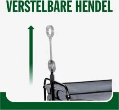 Hoogwaardige Bolderkar Opvouwbaar - Antraciet - Kinderen - Baby - Opslagkar - Bolderwagen - Tuinkar - Bolderkarren -Gekoelde Tassen Winkel 1200x1107 5