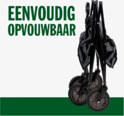 Hoogwaardige Bolderkar Opvouwbaar - Antraciet - Kinderen - Baby - Opslagkar - Bolderwagen - Tuinkar - Bolderkarren -Gekoelde Tassen Winkel 1200x1117 2