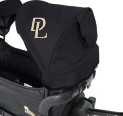 Deryan Luxe Sandy Bolderkar - Duo Buggy - Tandem Buggy - Opvouwbaar - Inklapbare Bolderwagen - Duo Kinderwagen - Zwart -Gekoelde Tassen Winkel 1200x1136 2