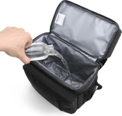 Koeltas Rugzak (28L) - Geschikt Voor 16 Blikjes - Lunchtas Voor Dames En Heren - Zwart 10 Koeltas Rugzak (28L) - Geschikt Voor 16 Blikjes - Lunchtas Voor Dames En Heren - Zwart -Gekoelde Tassen Winkel 1200x1148