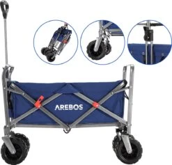 AREBOS Handkar | Transportwagen | Apparatuurwagen | Opvouwbaar | Blauw 20 AREBOS Handkar | Transportwagen | Apparatuurwagen | Opvouwbaar | Blauw -Gekoelde Tassen Winkel 1200x1150 8