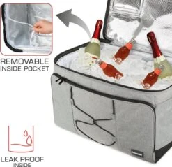 Bomoe Opvouwbare Koeltas IceBreezer KT53 - Koelbox Voor Onderweg - 53x37x32 Cm - 52 Liter - Picknicktas Perfect Voor Barbecues Of Festivals 17 Bomoe Opvouwbare Koeltas IceBreezer KT53 - Koelbox Voor Onderweg - 53x37x32 Cm - 52 Liter - Picknicktas Perfect Voor Barbecues Of Festivals -Gekoelde Tassen Winkel 1200x1163