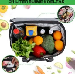 Brisby 4 Laags Geïsoleerde Koeltas - Boodschappentas 21 Liter - Bloemetjes -Gekoelde Tassen Winkel 1200x1180 2