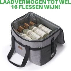 Packaway 4 Laags Geïsoleerde Koeltas - Lunchtas 30 Liter - Grijs -Gekoelde Tassen Winkel 1200x1194 2