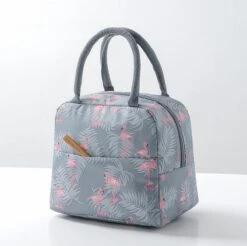 Koeltas - Lunchtas - Volwassenen En Kinderen - Compact & Handig: Zomer - Picknick -School - Lunch - Werk - Grijs Flamingo 16 Koeltas - Lunchtas - Volwassenen En Kinderen - Compact & Handig: Zomer - Picknick -School - Lunch - Werk - Grijs Flamingo -Gekoelde Tassen Winkel 1200x1196 2