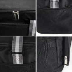 IBright Koeltas Opvouwbaar 15 Liter - 4 Laags Geïsoleerde Lunchtas - Waterdicht - Zwart -Gekoelde Tassen Winkel 1200x1200 111