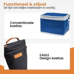 Eagle Koeltas - Compacte Koeltas - Stoffen Tas - Strandtas - Mini Koelbox -Gekoelde Tassen Winkel 1200x1200 125