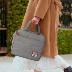 Brisby 4 Laags Geïsoleerde Koeltas - Lunchtas 4 Liter - Lichtgrijs -Gekoelde Tassen Winkel 1200x1200 140