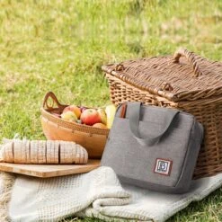 Brisby 4 Laags Geïsoleerde Koeltas - Lunchtas 4 Liter - Lichtgrijs -Gekoelde Tassen Winkel 1200x1200 141