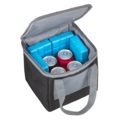 Basis Sterke Koeltas Set - 25 + 10 Liter - Lunchtas - Geïsoleerde Koeltassen - Picknicktas - Coolerbag - Zwart -Gekoelde Tassen Winkel 1200x1200 151