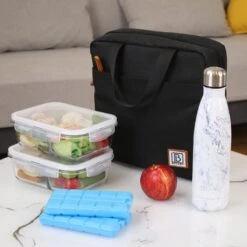 Brisby 4 Laags Geïsoleerde Koeltas - Lunchtas 7 Liter - Zwart -Gekoelde Tassen Winkel 1200x1200 165