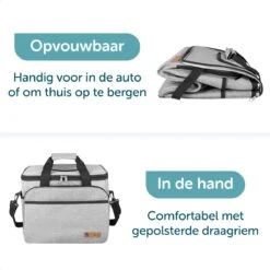 ForDig Koeltas XL Grijs (30 Liter) - Gemaakt Van 600D Polyester Met PEVA-Voering - Ruimte Voor 40 Blikjes Of 20 Halve Liter Flessen - Opvouwbaar Koel Tas Met Easy-Acces Flap - Ruimte Voor Bestek - Picknick Cool Bag - Coolerbag - Grote Cooler -Gekoelde Tassen Winkel 1200x1200 174