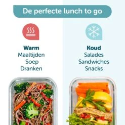 ForDig Lunchtas Grijs - Koeltas Gemaakt Van 600D Polyester Met PEVA-Voering - Ruimte Voor Lunchtrommel / Snacks / Blikjes - Koel Tas Met Mesh Opbergruimtes En Ruimte Voor Bestek - Lunch Tas Cool Bag - Coolerbag - Kleine Cooler -Gekoelde Tassen Winkel 1200x1200 205