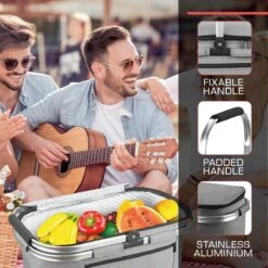 Bomoe Koeltas Picknickmand Opvouwbaar IceBreezer K47 - 47x27x26 Cm - 32 Liter- Perfect Voor Barbecues Of Boodschappen 14 Bomoe Koeltas Picknickmand Opvouwbaar IceBreezer K47 - 47x27x26 Cm - 32 Liter- Perfect Voor Barbecues Of Boodschappen -Gekoelde Tassen Winkel 1200x1200 209