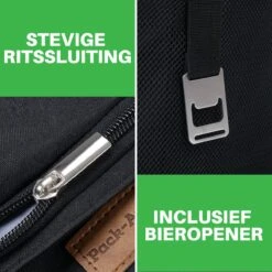 Packaway 4 Laags Geïsoleerde Koeltas - Lunchtas 40 Liter - Zwart -Gekoelde Tassen Winkel 1200x1200 213