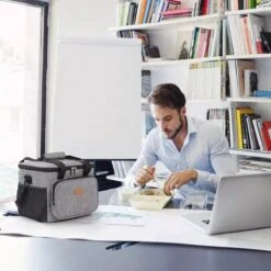 Lunchtas - Koeltas Voor Dames En Heren - Cool Bag - 4 Laags Geïsoleerde Koeltas - Kleine Cooler - Lunch Box - Lunchtas 15 Liter -Gekoelde Tassen Winkel 1200x1200 217