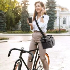 Packaway 4 Laags Geïsoleerde Koeltas - Lunchtas 15 Liter - Grijs -Gekoelde Tassen Winkel 1200x1200 245