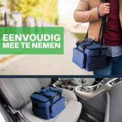 Packaway 4 Laags Geïsoleerde Koeltas - Lunchtas 15 Liter - Blauw -Gekoelde Tassen Winkel 1200x1200 275