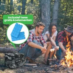 Packaway 4 Laags Geïsoleerde Koeltas - Lunchtas 15 Liter - Camouflage Grijs -Gekoelde Tassen Winkel 1200x1200 290