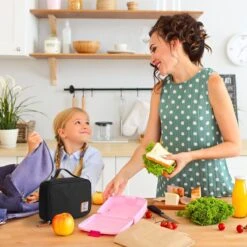 Brisby 4 Laags Geïsoleerde Koeltas - Lunchtas 1.5 Liter - Zwart -Gekoelde Tassen Winkel 1200x1200 295