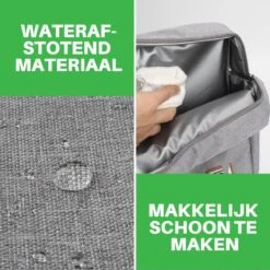 Brisby 4 Laags Geïsoleerde Koeltas - Lunchtas 7 Liter - Lichtgrijs -Gekoelde Tassen Winkel 1200x1200 303