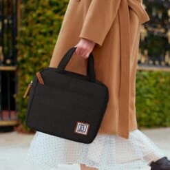 Brisby 4 Laags Geïsoleerde Koeltas - Lunchtas 4 Liter - Zwart -Gekoelde Tassen Winkel 1200x1200 320