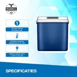 Koelbox Met ECO Modus Voor Auto & Camping Warm En Koud 32L - Frigobox Elektrisch 32 Liter Met 12v 230 Volt - Verkoelt En Verwamt - MiniBar - Mini Koelkast -Gekoelde Tassen Winkel 1200x1200 338