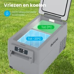 Auronic Elektrische Koelbox - 30.4L - Compressor - 12V En 240V - Grijs 12 Auronic Elektrische Koelbox - 30.4L - Compressor - 12V En 240V - Grijs -Gekoelde Tassen Winkel 1200x1200 367