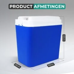 Niceey Thermo Elektrische Koelbox - 24 Liter - Koelbox Elektrisch 12v 230 Volt - Coolbox - Koelt & Verwarmt - Blauw -Gekoelde Tassen Winkel 1200x1200 419