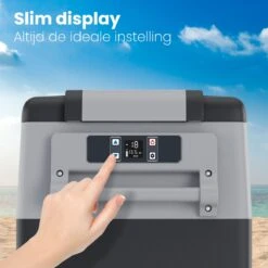 Auronic Elektrische Koelbox - 49.5L - Compressor - 12V En 240V - Grijs 17 Auronic Elektrische Koelbox - 49.5L - Compressor - 12V En 240V - Grijs -Gekoelde Tassen Winkel 1200x1200 455