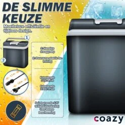 Koelbox 24L Met ECO Modus Voor Auto & Camping - Frigobox Elektrisch 24 Liter Met 12v 230 Volt - Verkoelt En Verwamt - MiniBar - Mini Koelkast 9 Koelbox 24L Met ECO Modus Voor Auto & Camping - Frigobox Elektrisch 24 Liter Met 12v 230 Volt - Verkoelt En Verwamt - MiniBar - Mini Koelkast -Gekoelde Tassen Winkel 1200x1200 478